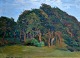 Sandholt, Marie 
(1872 - 1942) 
Denmark: From 
Tidsvilde. Oil 
on canvas. 
Signed: MS 
1905. Motif ...