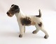 Dahl Jensen. 
Porcelain 
figure. 
Rough-haired 
Fox terrier. 
Model 1118. 
Height 8.5 cm. 
(1 quality)