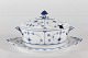 Royal 
Copenhagen Blue 
Fluted Plain
Old tureen 
with dish model 
no. 1/214
With stamp 
from the ...