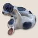 Royal 
Copenhagen, 
Playful Pointer 
Puppies #453, 
9.5cm x 8cm, 
1st grade, 
Design Erik 
Nielsen *A ...