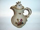 Copenhagen Porcelain Painting Rosenborg, Chocolate PotHeight 26 cm. Body dia. 15 cm. ...