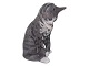 Royal 
Copenhagen 
Figurine, grey 
striped cat.
The factory 
mark tells, 
that this was 
produced ...