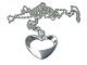 Georg Jensen sterling silver
Large Heart pendant with necklace