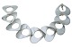 Bent Knudsen silver
Modern, wide bracelet with hearts from 1970