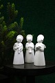 Royal Copenhagen Christmas orchestra with small angels in white porcelain...