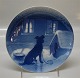 Bing and 
Grondahl 
Christmas 
Jubilee Plate 
1895-1925 10" - 
Marked with the 
three Royal 
Towers of ...
