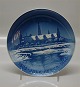 Bing and 
Grondahl 
Christmas 
Jubilee Plate 
1895-1960 10" - 
Marked with the 
three Royal 
Towers of ...