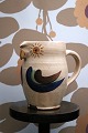 "Lillerod" owl jug in glazed earthenware in a fine cream-colored glaze. Height: 
16.5cm...