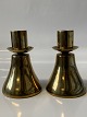 Copper candlesticks made from old KTAS bells. Candlesticks with history.