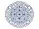 Royal 
Copenhagen Blue 
Fluted Full 
Lace, double 
lace plate.
The factory 
mark shows, 
that this ...