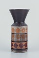 Olle Alberius 
for Rörstrand 
Atelje, Sweden.
Large ceramic 
vase in retro 
design.
Geometric ...