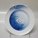 2 pcs in stockBing and Grondahl Christmas Rose 027 Salad plate 19 cm (618) Marked with the ...