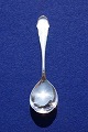 Christiansborg Danish silver flatware, large jam spoons 14.5cms