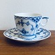 Royal 
Copenhagen/Kgl. 
Blue Fluted 
Half Lace, 
espresso/Coffee 
cup.Decoration 
number 1/528. 
This ...