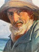 "Skagen Fisherman" Oil painting on canvas.