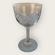Murat Glass 
with cross 
cuts, 12 cm 
high, diameter 
6.8 cm, good 
condition
