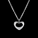 Georg Jensen. Sterling Silver Heart Pendant - Henning Koppel.Designed by Henning Koppel 1918 - ...
