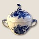 Royal 
Copenhagen, 
Curved blue 
flower, Sugar 
bowl #10/ 1680, 
14cm wide, 
11.5cm high, 
Employee ...