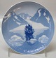 Bing & Grondahl 
Commemorative 
Plate #55
Sail ship in 
Greenland fjord 
1721 3 July 
1921. 18 cm ...