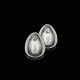 Evald Nielsen (1879-1958). Art Deco Sterling Silver Salt & Pepper Shakers.Removable Ebonite ...