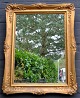 Gilded mirror, 
Denmark, 19th 
century.