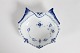 Royal 
Copenhagen blue 
fluted full 
lace
Clam bowl no 
1/1175
Length 19 cm
Width 19 ...