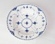 Deep Plate - 
No. 1/659 - 
Porcelain - 
Blue Fluted 
Half ...