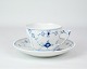 Cup with saucer 
in blue painted 
/ blue fluting 
pattern made by 
B&G with saucer 
no. 108 and cup 
...