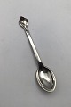 Evald Nielsen 
Silver No 3 
Coffee Spoon 
(Carnelian)