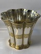 Michelsen 
sterling silver
Gold-plated 
Margrethe 
goblet.