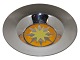 Peter Hertz 
sterling 
silver, small 
dish with 
yellow enamel 
Christmas 
decoration from 
...