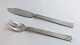 Georg Jensen. 
Bernadotte 
silver cutlery. 
Sterling (925). 
Fish knife & 
fish fork. 
Length 20 cm