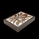 Alfred Klitgaard & Maria Viktor. Rosewood Jewelry Box / Vanity Case with Enamel.Designed and ...