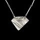 Claus Georg Melcher - Copenhagen. Modern Sterling Silver Necklace / Brooch.Designed and ...