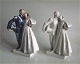 Royal 
Copenhagen 1180 
Soldier and 
princess Chr. 
T. 1909 19 cm 
White   Hans 
Christain 
Andersen ...