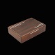Andersen & Søhoel. Rosewood Box with Inlaid Sterling Silver.Designed and crafted by Andersen & ...