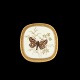Royal Copenhagen. Gold Plated Porcelain and Sterling Silver Brooch / ...