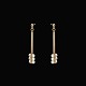 Boy Johansen - Denmark. 14k Gold Dangle Earrings with Pearls.Designed and crafted by Svend ...