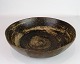 Bowl no. 20722 in stoneware, made with sung glaze by Axel Salto for Royal Copenhagen. Organic ...