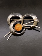 N E From sterling silver vintage brooch