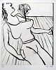 Ravn, Lars 
(1959 - ) 
Denmark: 
Composition, 
1989. Etching. 
Signed: LR 
1989. 6/10. H: 
19.5 cm. W: ...
