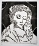 Ravn, Lars 
(1959 - ) 
Denmark: 
Composition, 
1989. Etching. 
Signed: LR 
1989. 6/10. H: 
19.5 cm. W: ...