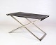 Stool designed 
by Michael 
Christensen in 
the 1960s. Made 
of black 
leather with a 
brushed steel 
...