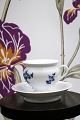 Royal 
Copenhagen, 
rare Blue 
Flower coffee 
cup on foot 
with handle and 
saucer. also 
called French 
...