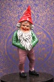 Old painted 
terracotta 
Santa Claus 
with a fine 
patina. Height: 
24 cm.