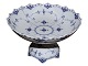 Royal 
Copenhagen Blue 
Fluted Full 
Lace, large 
cake bowl on 
stand.
The factory 
mark shows, ...