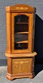 Danish mahogany 
bookcase with 
inlay, 1910 - 
1920. Base 
cabinet with 
one shelf and 
inlay. Upper 
...