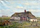 Frost, Sergius 
(1900 - 1994) 
Denmark: Old 
farmhouse. 
Holmsland Dune. 
Oil on canvas. 
Signed. 51 x 
...