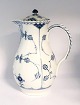Royal 
Copenhagen. 
Blue Fluted, 
Full lace. 
Chocolate jug. 
Model 1026. 
Height 23 cm. 
(1 quality). 
...