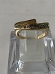 Gold Ring with Diamonds 14 Karat
Size 54